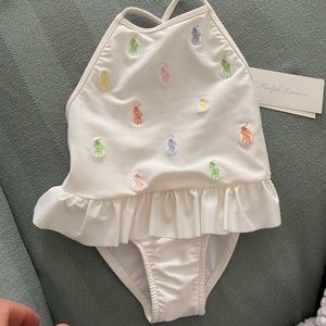 NWT 6m ralph Lauren bathing suit baby girl